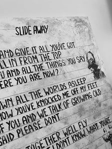 SLIDE AWAY (ORIGINAL PAINTING)