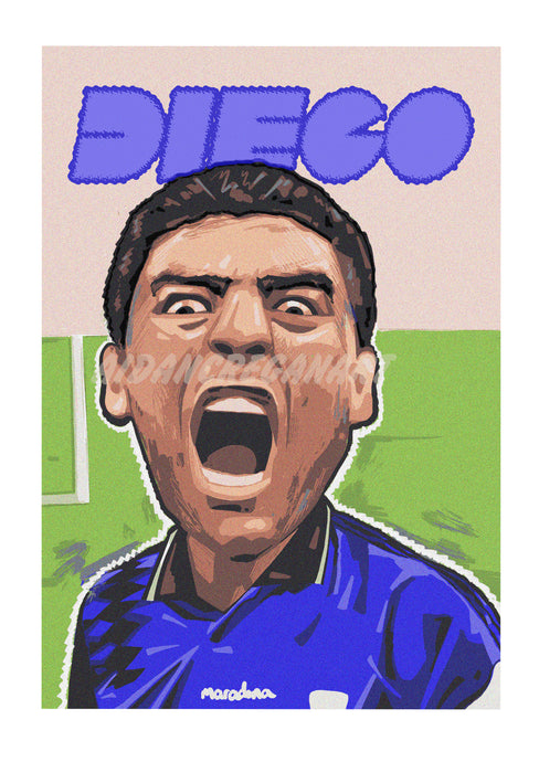 DIEGO ARGENTINA (LTD EDITION PRINT)