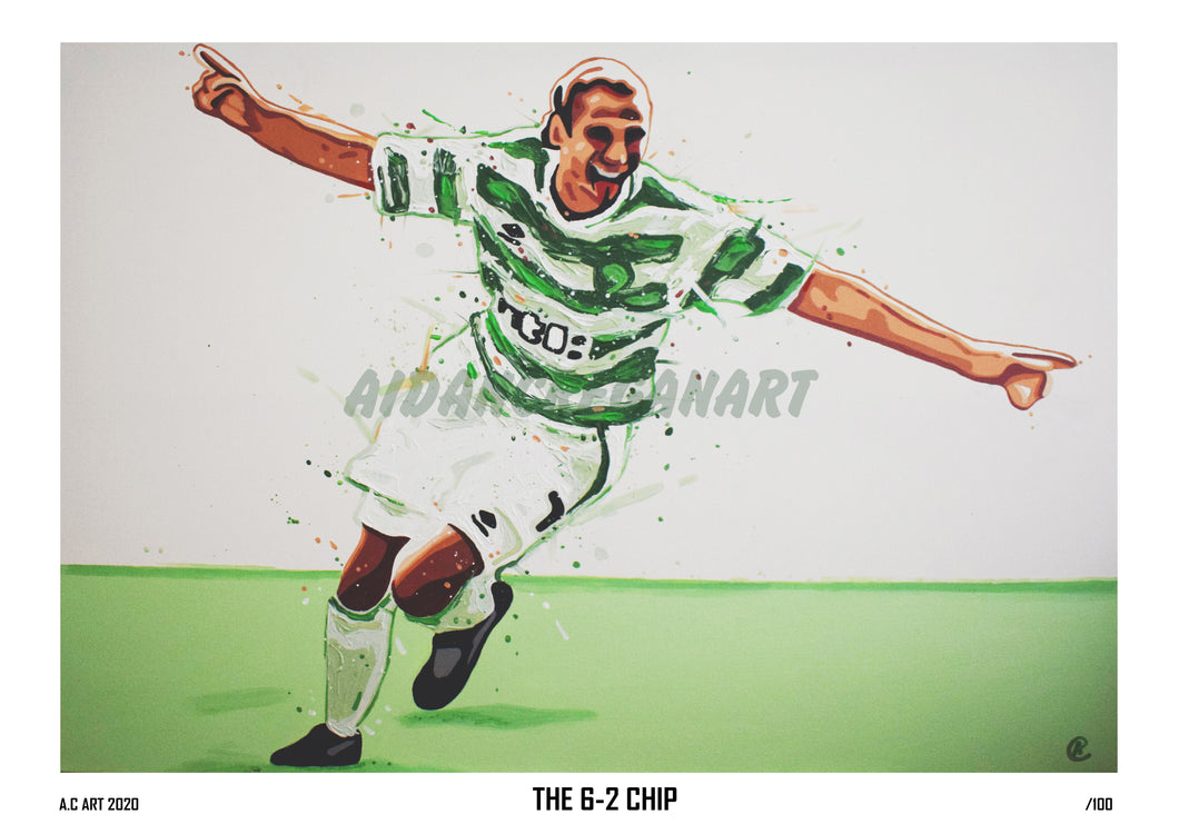 LARSSON 6-2 CHIP (LTD EDITION PRINT)