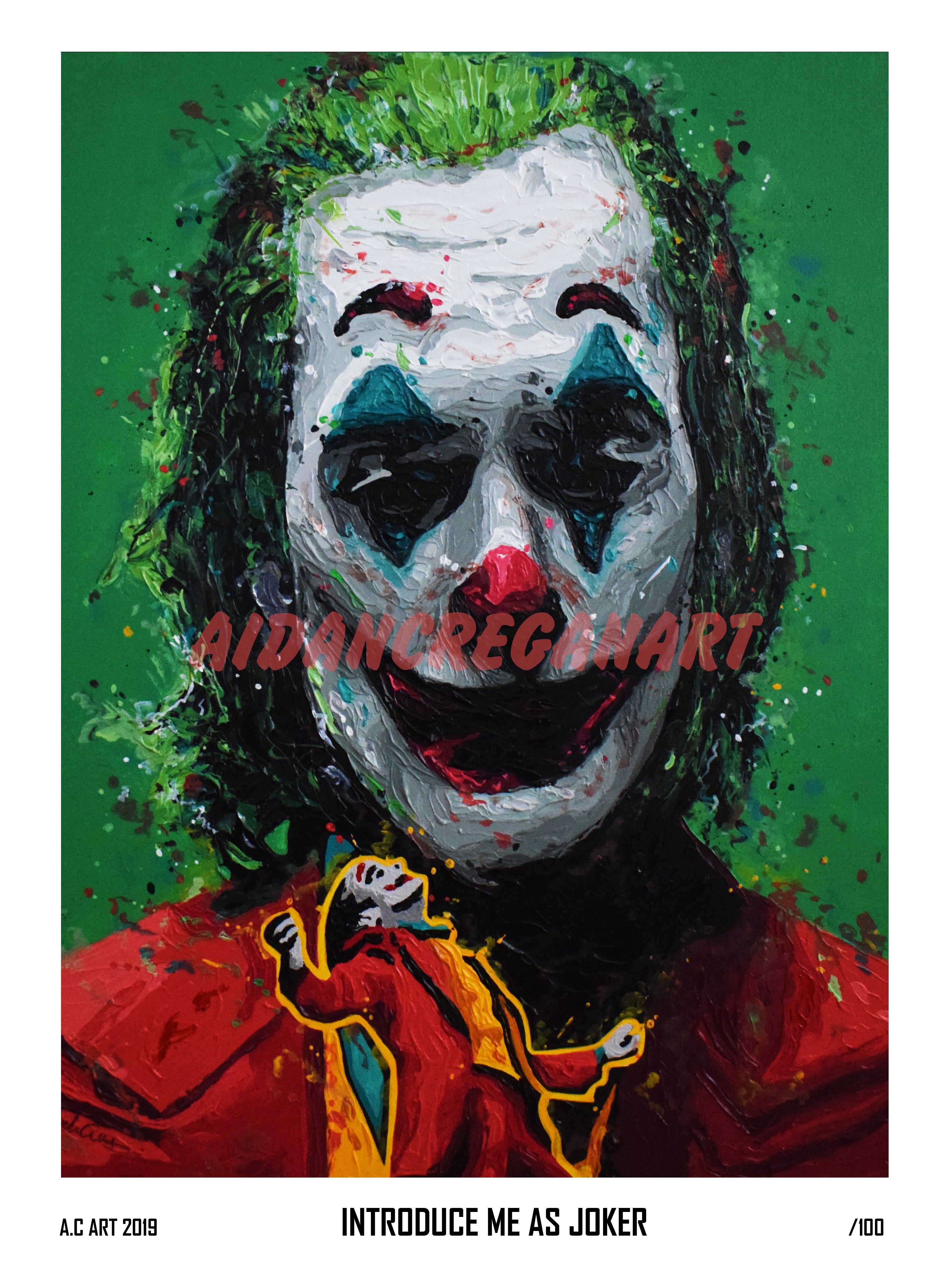 INTRODUCE ME AS JOKER (LTD EDITION PRINT)