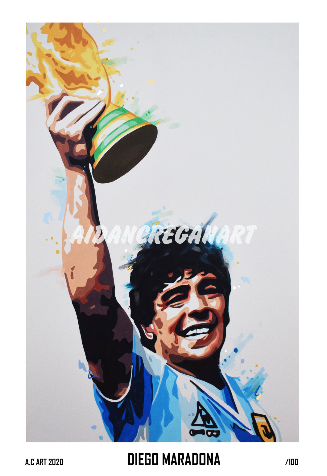 DIEGO MARADONA (LTD EDITION PRINT)