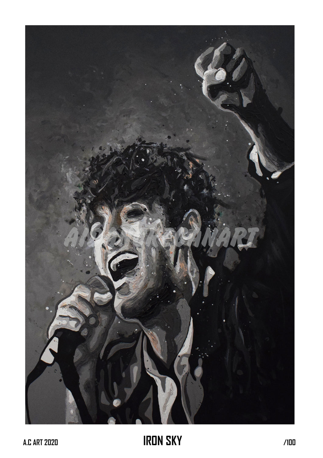 PAOLO NUTINI IRON SKY (LTD EDITION PRINT)